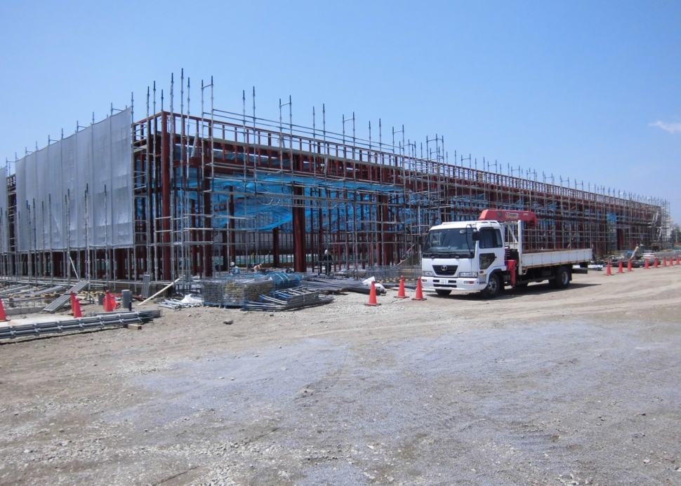 印刷工場新築工事