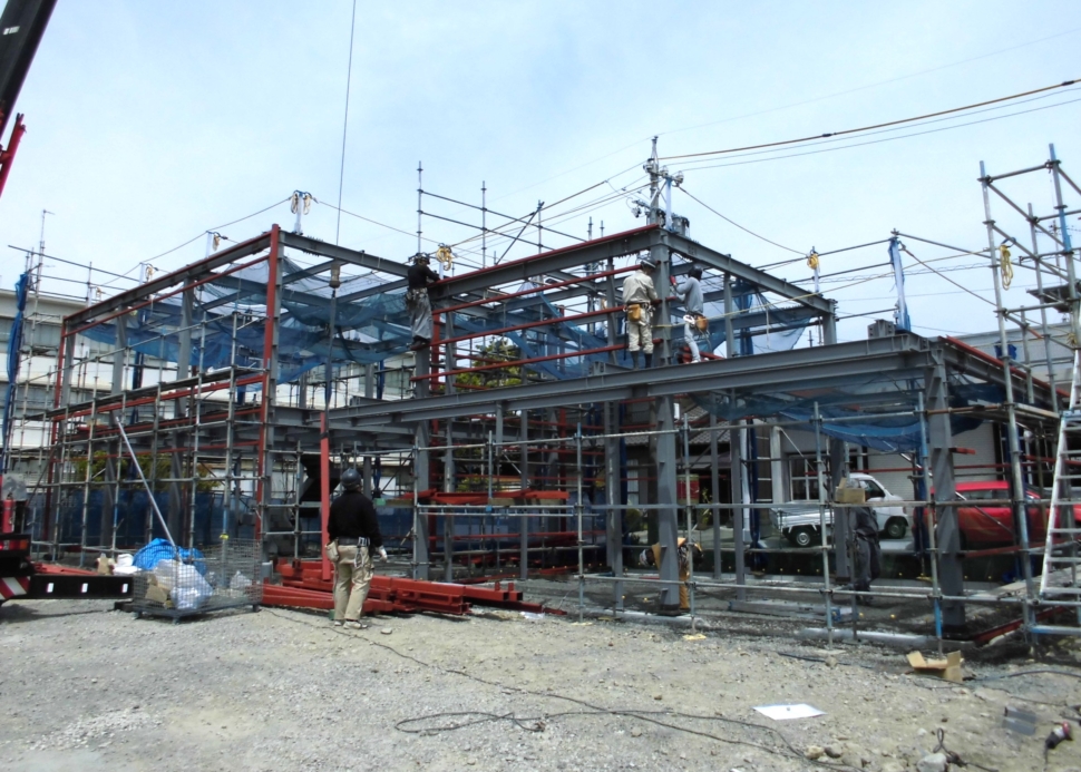 事務所棟・整備工場新築工事